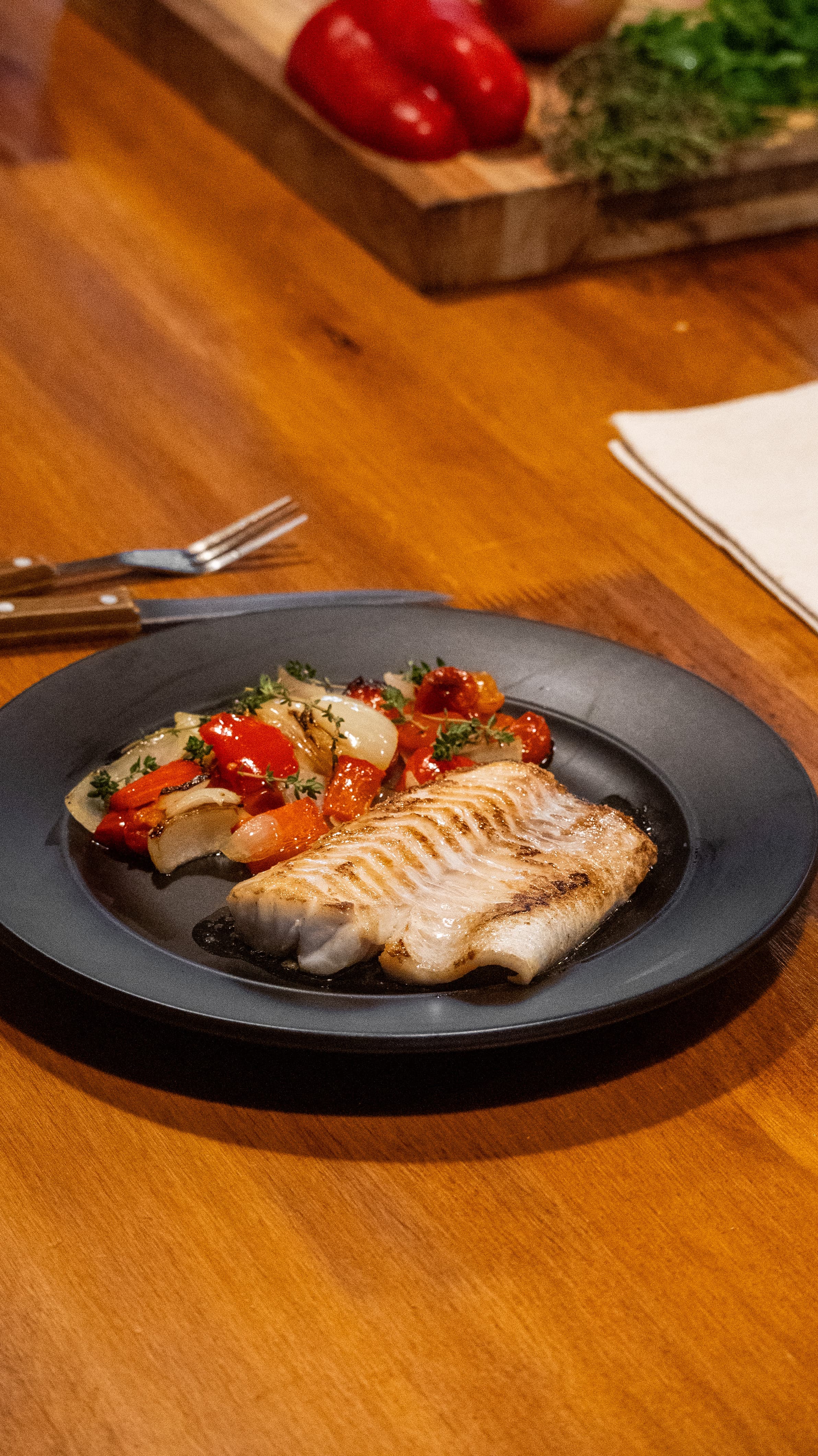 Pescado con vegetales - Miniatura 4