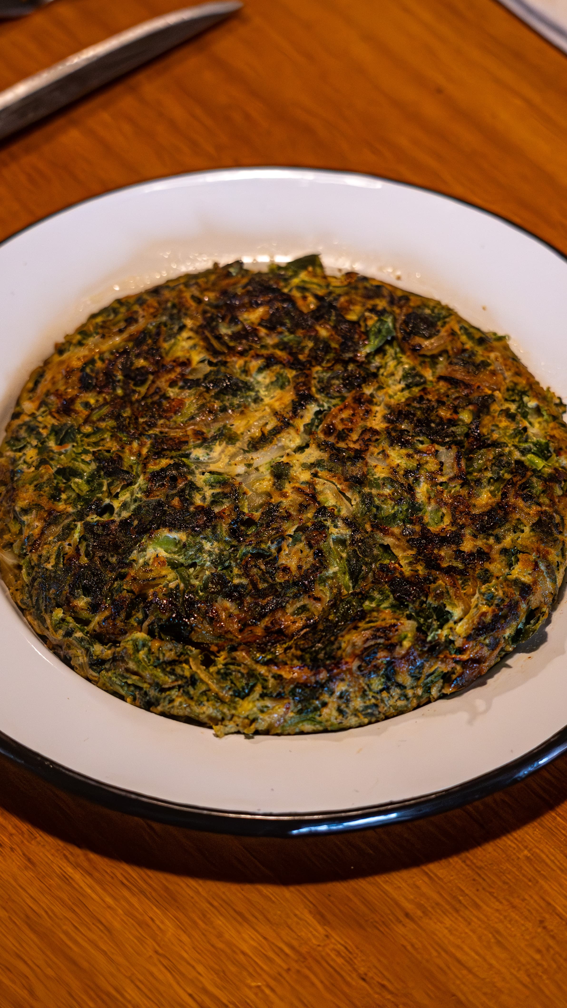 Tortilla de espinaca - Miniatura 2